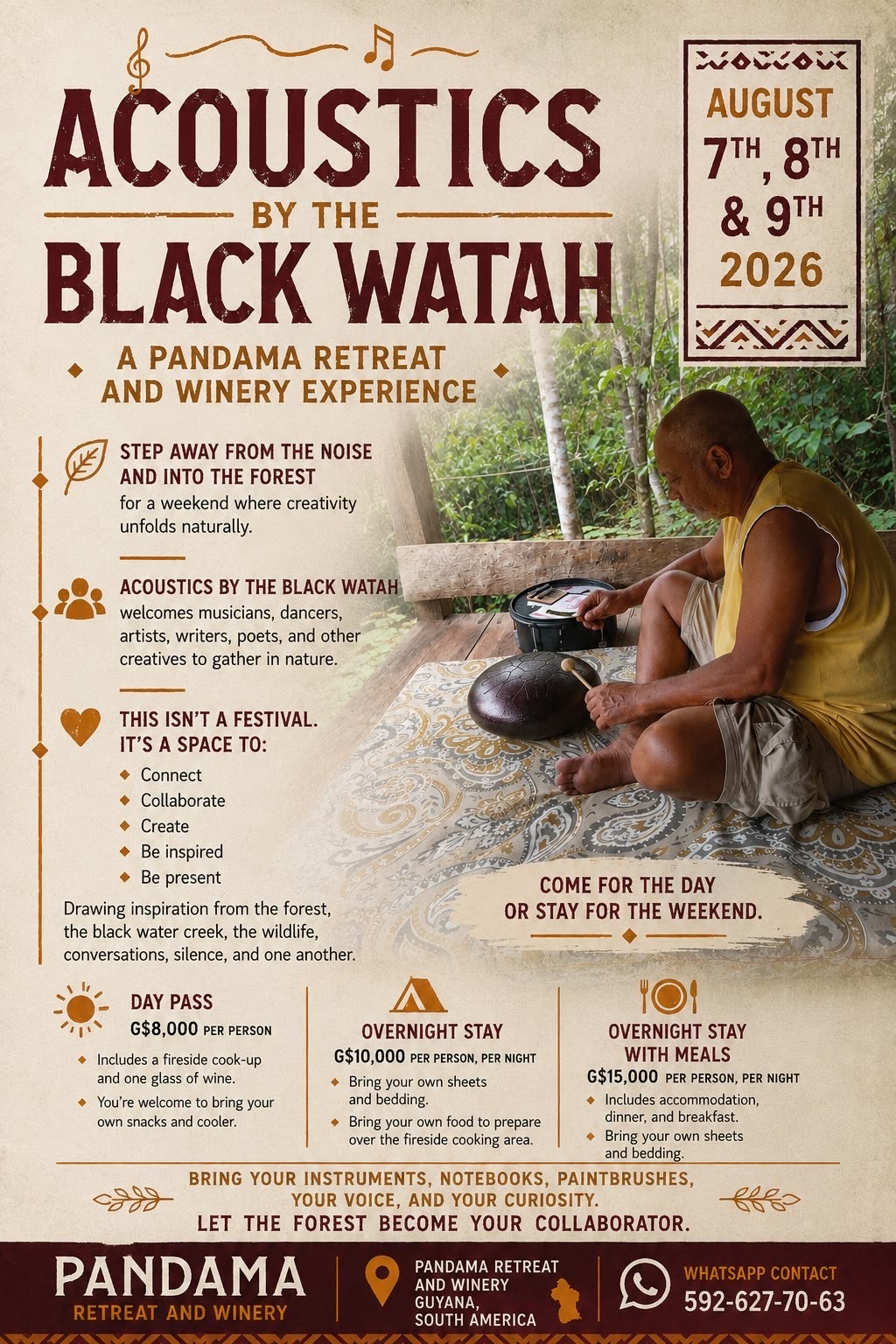 ACOUSTICS BY THE BLACK WATAH
